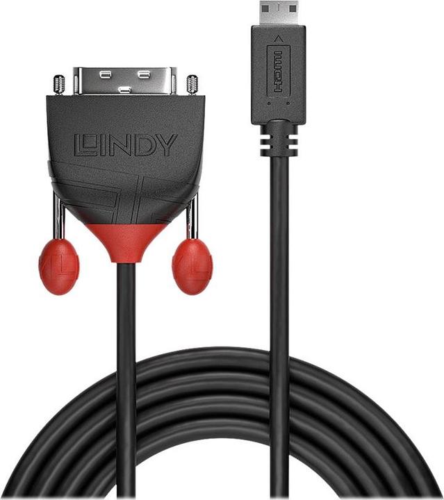 Actual product image Lindy mini HDMI (Typ C) — DVI (0.50 m, HDMI, DVI)