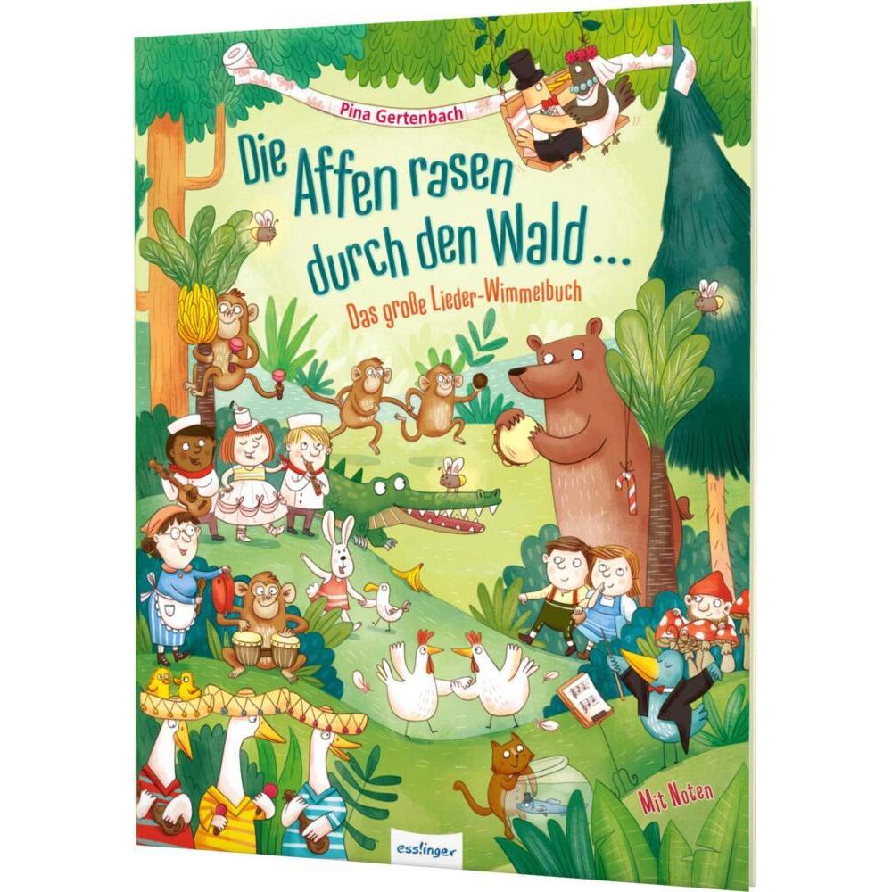 Die Affen rasen durch den Wald …, Kinderbücher von Pina Gertenbach