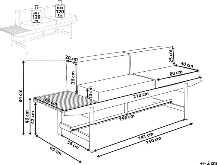 Produktbild Beliani Giaveno