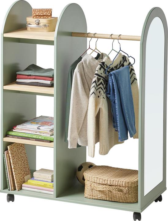 Immagine prodotto Vertbaudet Kinderzimmer Kleiderständer mit Spiegel REGENBOGEN (80.50 cm)