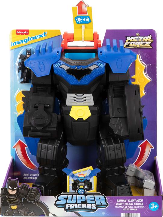 Actual product image Imaginext DC Super Friends Batman Mech
