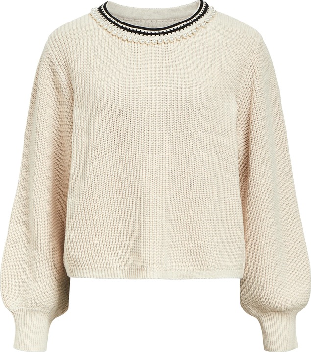 Object Gerippter Strickpullover (M)