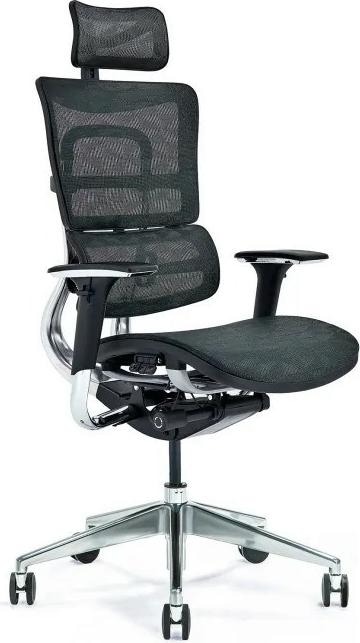 Actual product image Bemondi Ergonomischer Bürostuhl ERGO 800-M schwarz