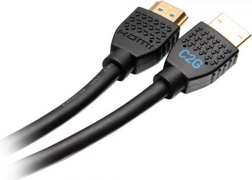 Image du produit C2G Performance Series Câble HDMI ultra-flexible à haut débit, - encastré, CMG-conditionné (FT4) (0.60 m, HDMI)