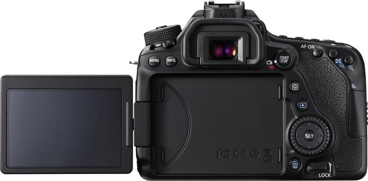 Produktbild Canon EOS 80D Kit - (EU) (18 - 55 mm, 24.20 Mpx, APS-C / DX)