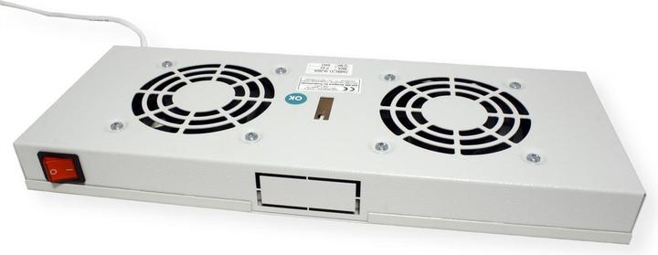 Actual product image Roline 19-inch roof fan unit 2 fans