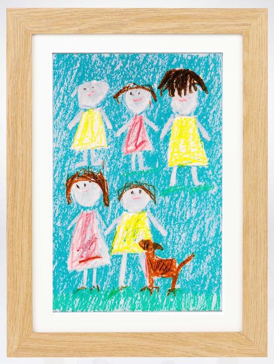 Actual product image Cocon Picture frame 35 x 25 x 4 cm, Nature (A4)