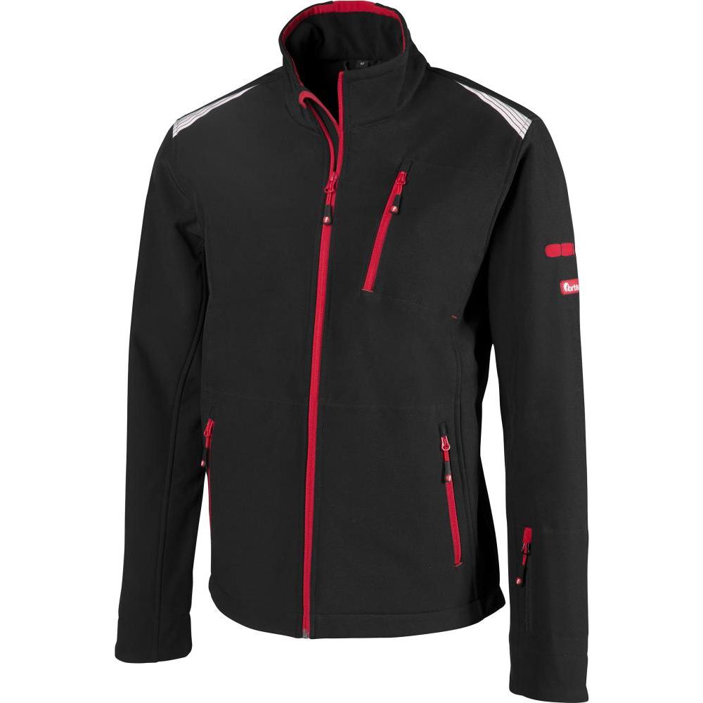 Magni, Arbeitsjacke, FORTIS Herren Jacke/Arbeitsjacke 24 schwarz/rot Gr.4XL (4XL)