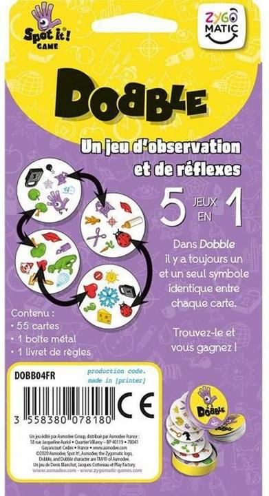 Immagine prodotto Asmodée Doppio Blister Classico (Francese, 2 - 8 Giocatori)