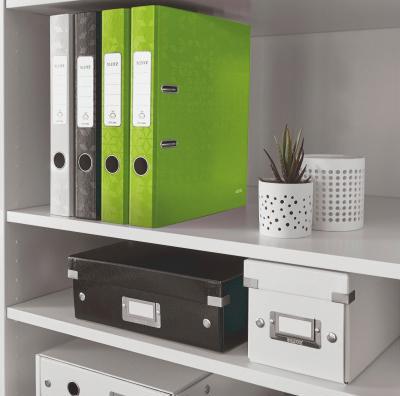 Produktbild Leitz Ordner WOW 10060054 DIN A4 50mm Pappe grün (A4, 50 mm, 1 Stk.)