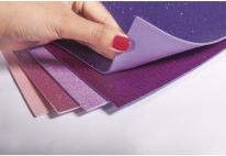 Actual product image Rayher Foam rubber sheets glitter, self-adhesive, multico