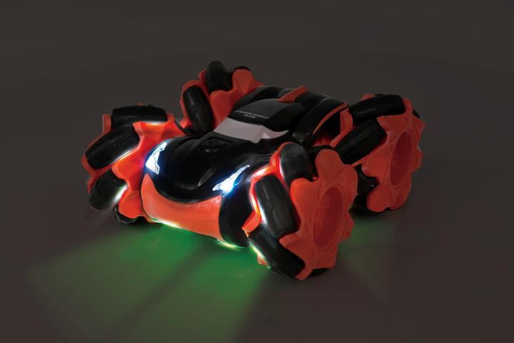 Actual product image Lexibook CROSSLANDER Slide - Remote-controlled stunt vehicle, two-sided, 360° turns, with light effects