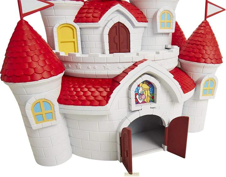 Actual product image Jakks Pacific Super Mario - Mushroom Kingdom Castle Playset (58541-4L)