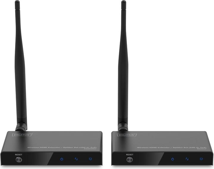 Actual product image Digitus Wireless HDMI Extender / Splitter Set (100 m, HDMI 1.4a)