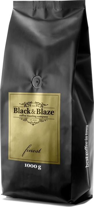 Actual product image Black & Blaze Finest (1000 g, Medium roast)
