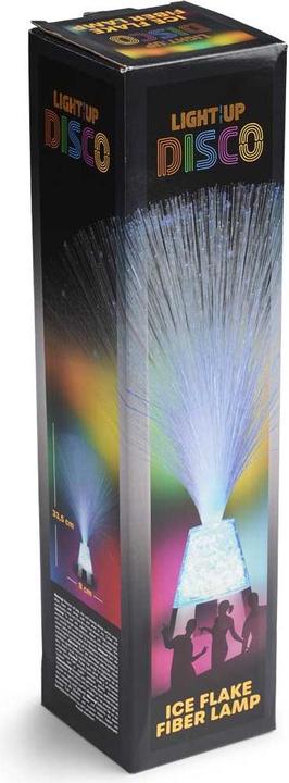Actual product image Light-Up LIGHT - UP - Colourful Ice Flake Fibre Lamp (MCDC009)