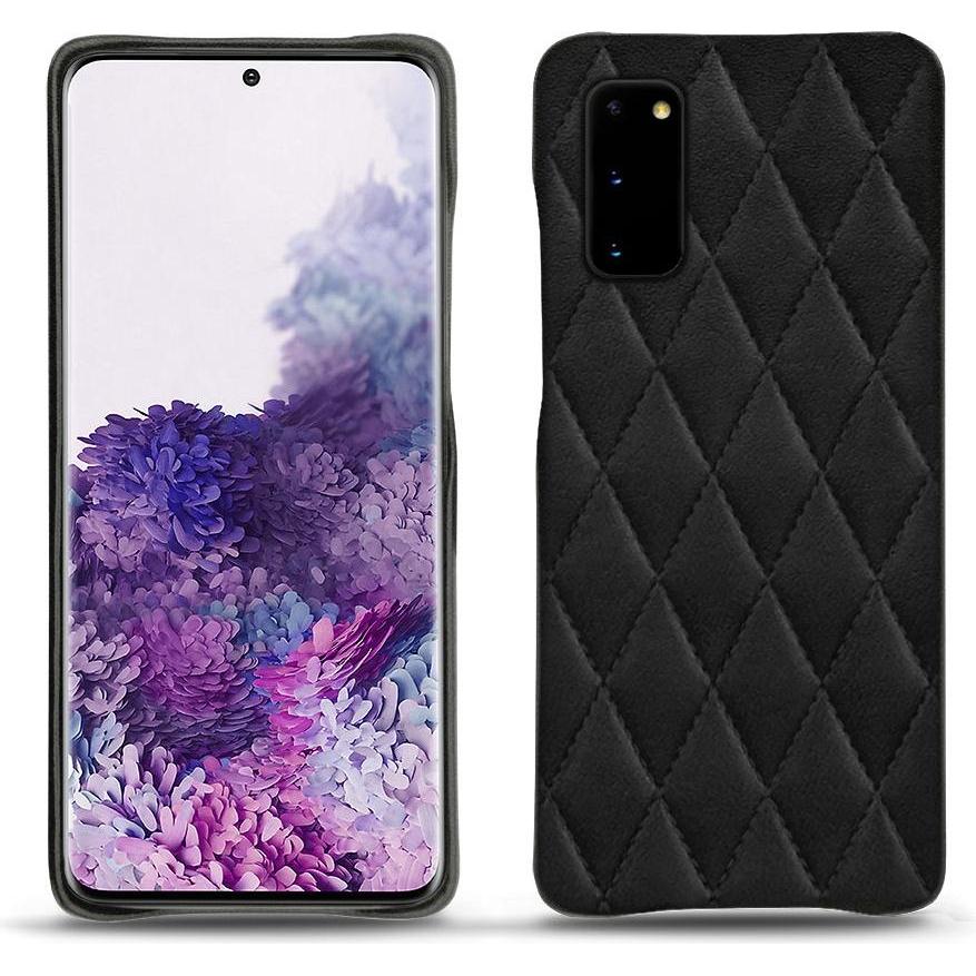 Noreve Lederschutzhülle (Samsung Galaxy S20+), Smartphone Hülle, Schwarz