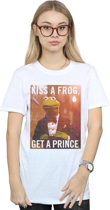 Image du produit Disney - T-shirt THE MUPPETS KISS A FROG GET A PRINCE - Femme (L)