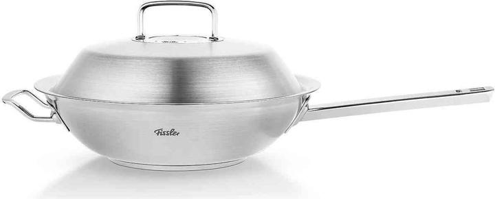 Produktbild Fissler Wok orig. profi col. 30cm mMD (30 cm, Wok Pfanne, Edelstahl)