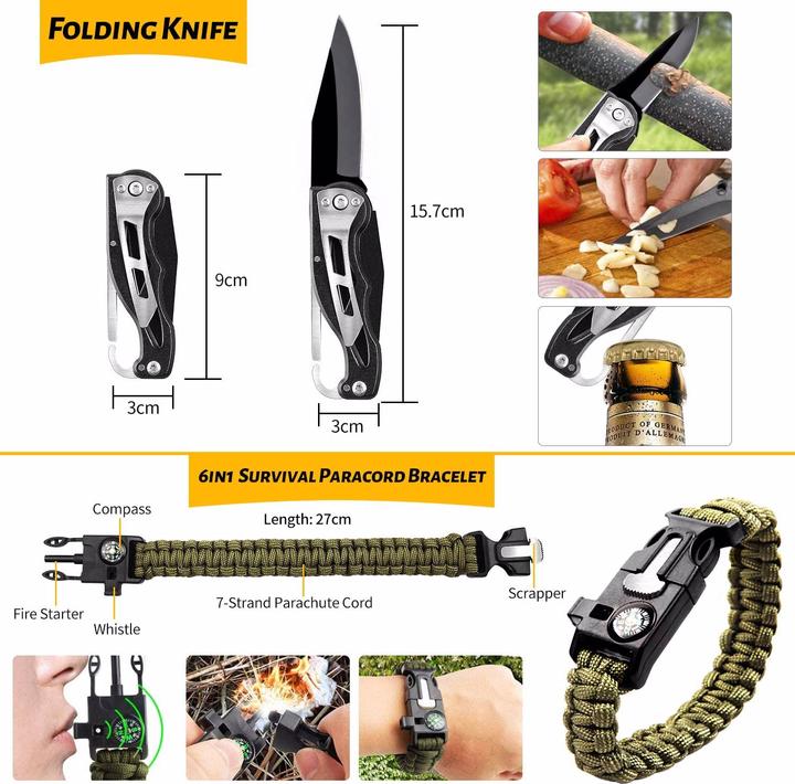 Produktbild Yevhev Outdoor Survival Kit