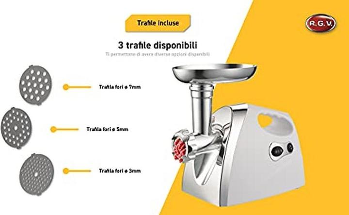 Immagine prodotto RGV Duetto Plus tritacarne 500 W Bianco