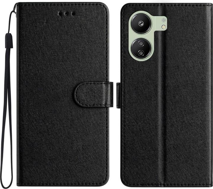 Actual product image Cover-Discount Xiaomi Poco C65 / Redmi 13C - Silk Texture Case black (Xiaomi Poco C65, Xiaomi Redmi 13C)