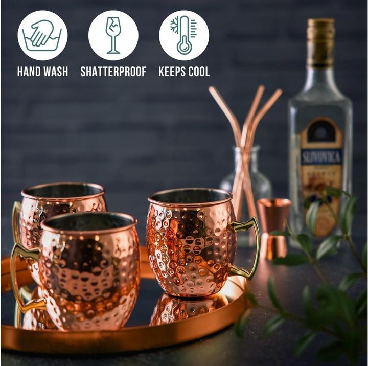 Produktbild Oak & Steel Moscow Mule (5.50 dl, 4 x, Moscow Mule Becher)