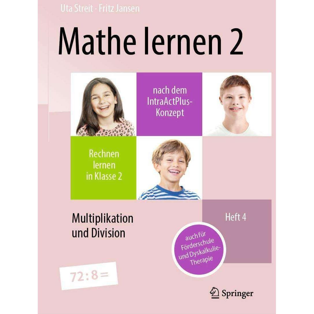 Mathe lernen 2 nach dem IntraActPlus-Konzept, Fachbücher von Fritz Jansen, Uta Streit