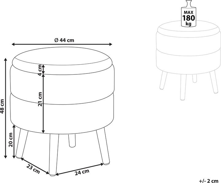 Actual product image Beliani Okaton