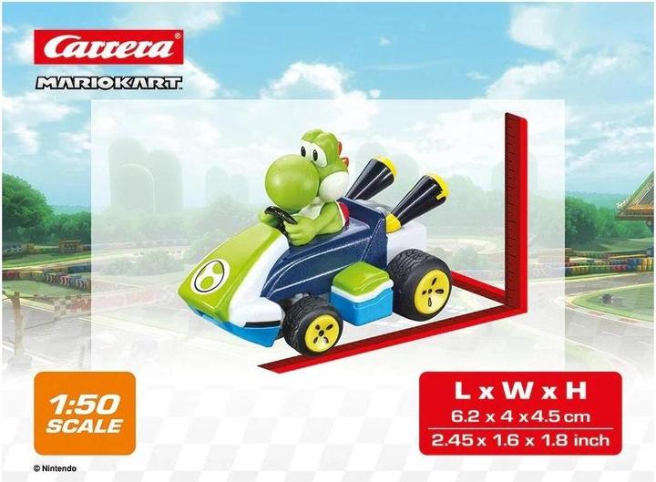 Produktbild Carrera 2,4GHz Mario Kart Mini RC - Yoshi (Paperbox)