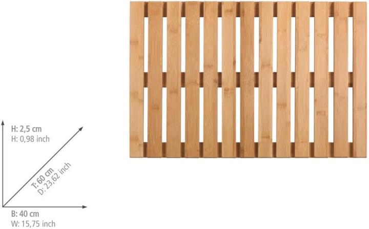 Actual product image Wenko Bamboo (60 x 40 cm)