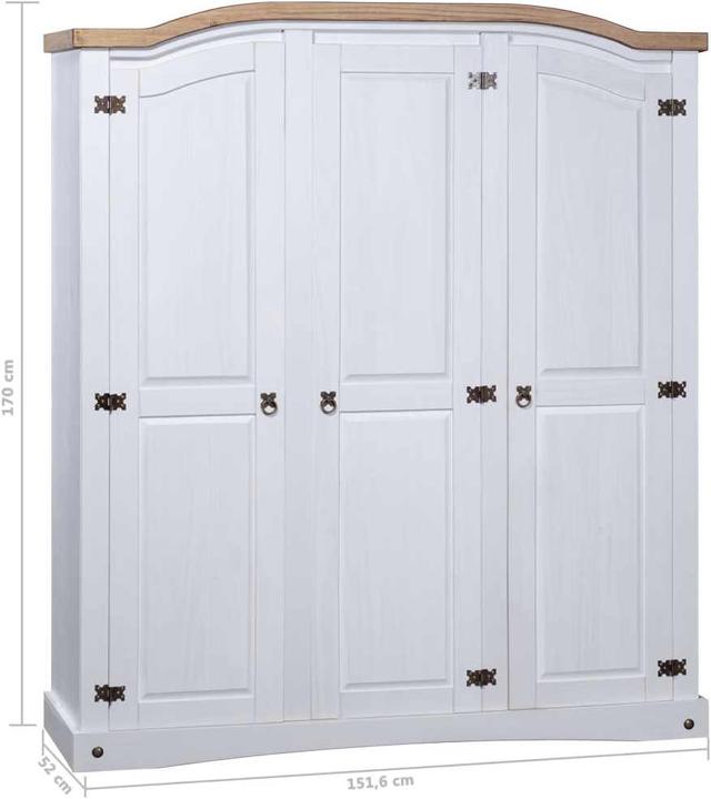 Produktbild vidaXL Thessalos (151,6 x 52 x 170 cm)