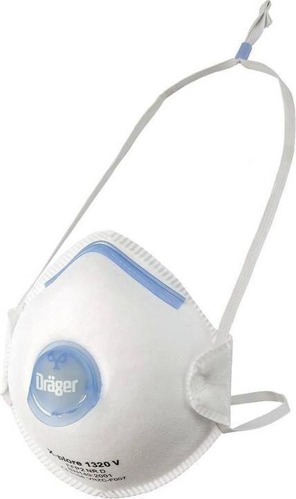 L+D Feinstaubmaske X-plore® FFP2 NR D mit Ausatemventil (FFP2, 10 x)