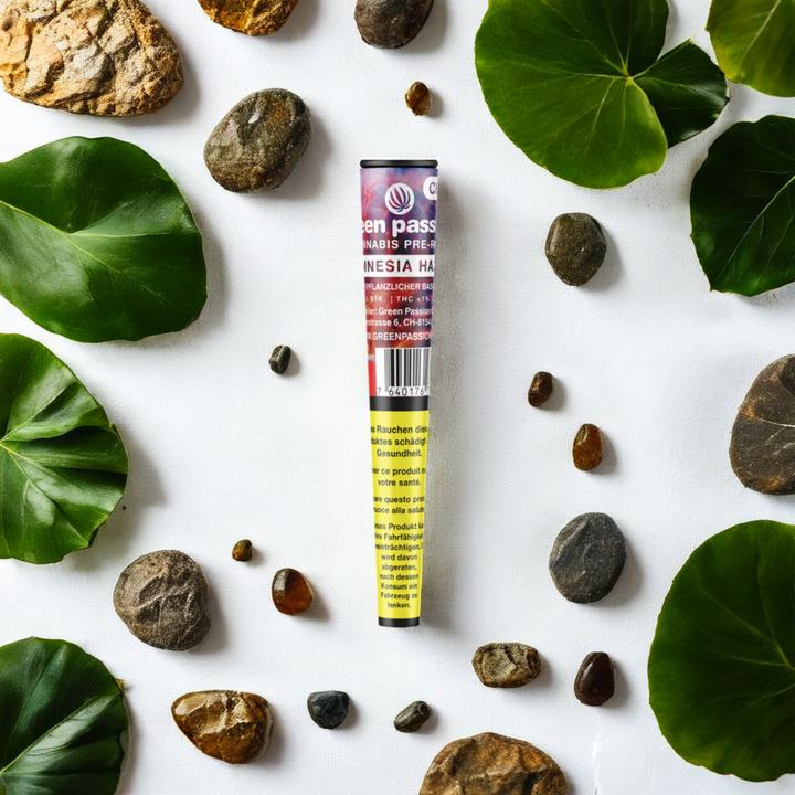 Immagine prodotto Green Passion Amnesia Haze CBD Pre-Rolls (1 g, Interno)