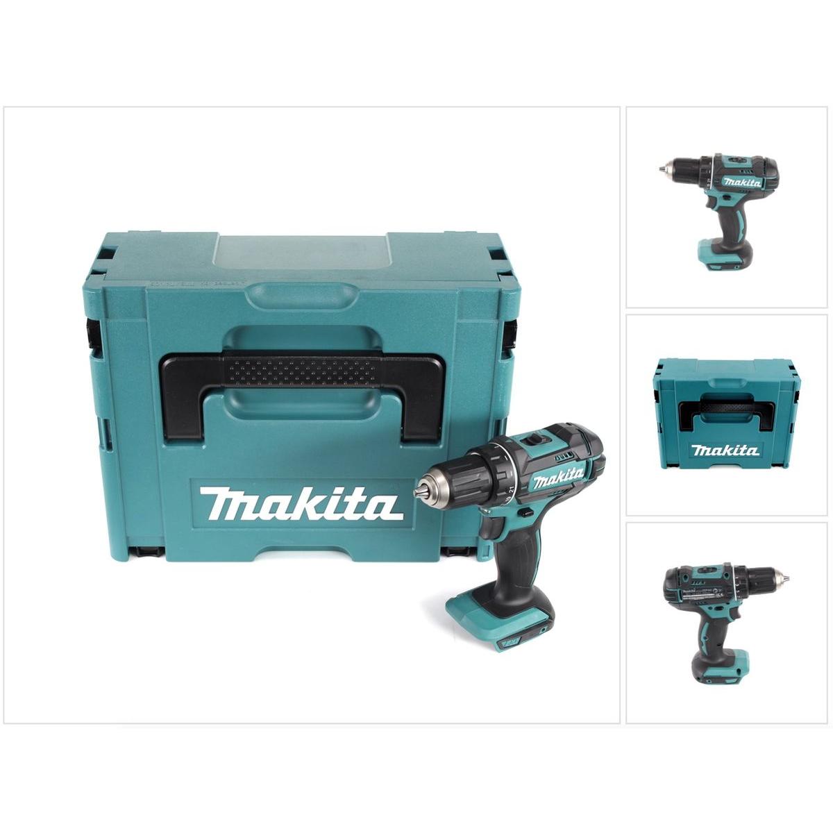 Makita, Bohrmaschine + Akkuschrauber, DDF 482 ZJ (Akkubetrieb)