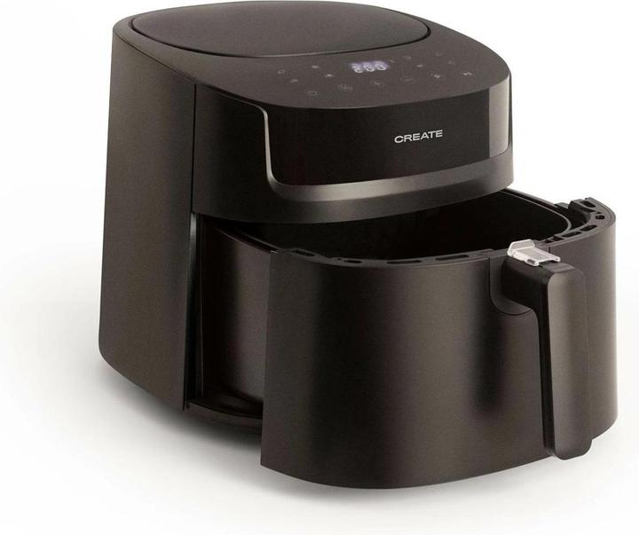 Image du produit Create - FRYER AIR PRO LARGE - Friteuse zonder olie 6,2L, Zwart, 1800 W, 6 of 7 porties
