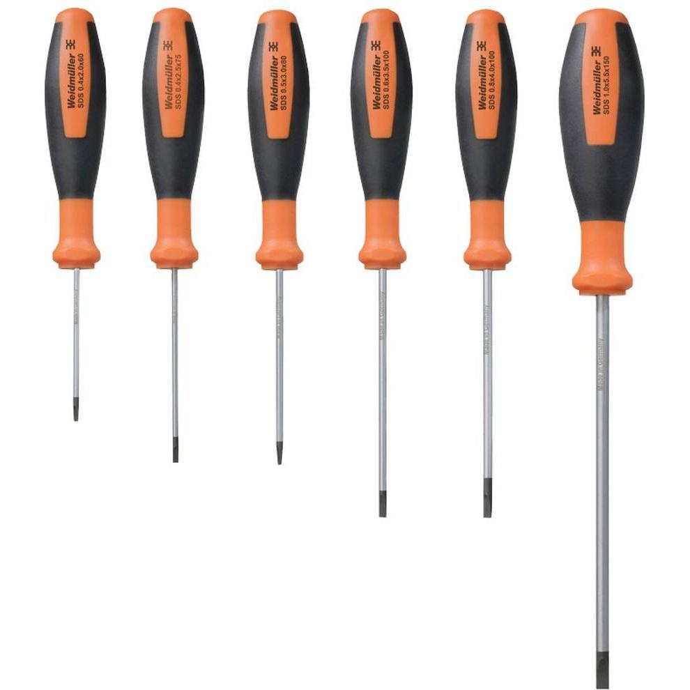 Weidmüller, Cacciavite, Set di cacciaviti non isolati SD SET S2.0-5.5 (Porta)