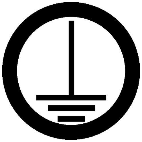 Actual product image HellermannTyton HELLERMANN WM2-EARTH1-720-WH/BK