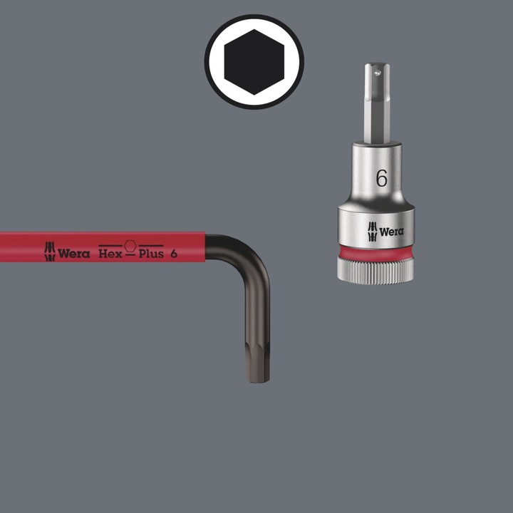 Produktbild Wera 3950/9 Hex-Plus Multicolour Imperial Stainless 1