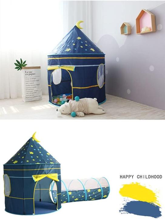 Immagine prodotto Benebomo Tenda da gioco con tunnel blu
