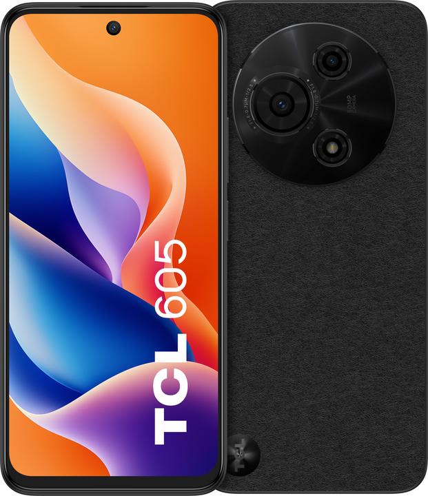 Produktbild TCL 605 (128 GB, Obsidian Black, 6.67", Dual SIM, 4G)
