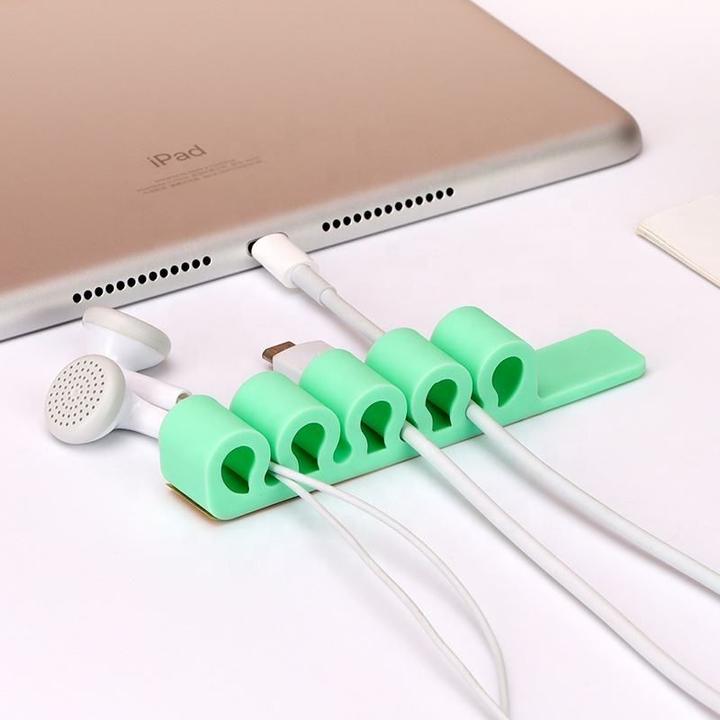 Actual product image Hurtel Silicone office organiser - green