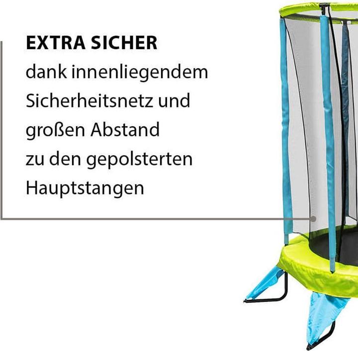 Actual product image Hudora Children's trampoline Safety 140 (140 cm)