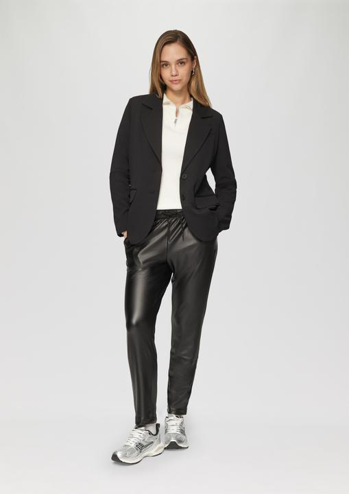 Produktbild S.Oliver Hose Joggerstyle in Lederoptik (40)