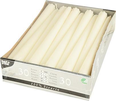 Produktbild Papstar Leuchterkerzen (30 Stk.)
