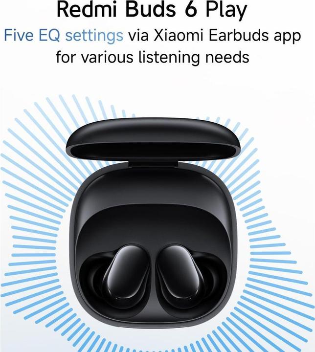 Produktbild Xiaomi Redmi Buds 6 Play (NC, 7.50 h, Kabellos)