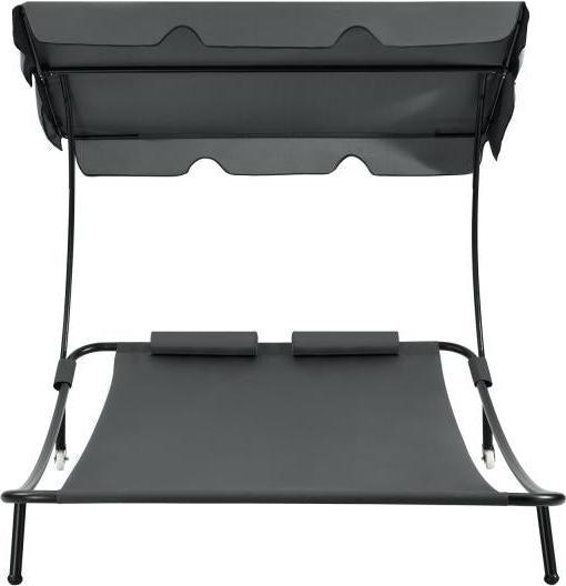 Image du produit Juskys Chaise longue double Antalya (200 cm)