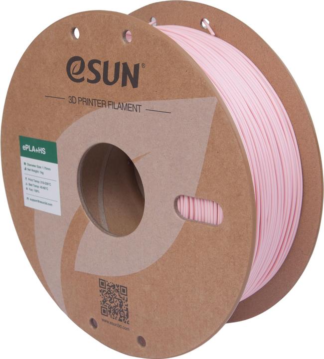 Actual product image eSUN Filament PLA+ High Speed Pfirschrosa 1.75mm 1000g (1.75 mm, 1000 g)