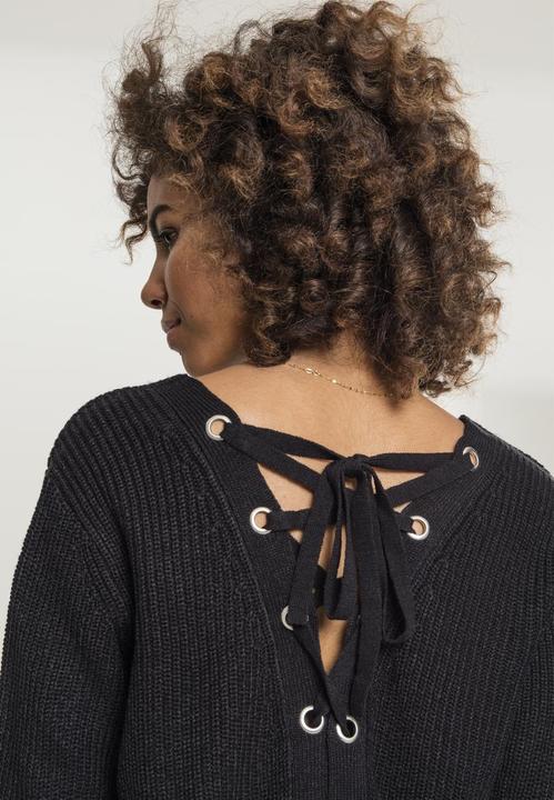 Produktbild Urban Classics Ladies Back Lace Up Sweater (L)