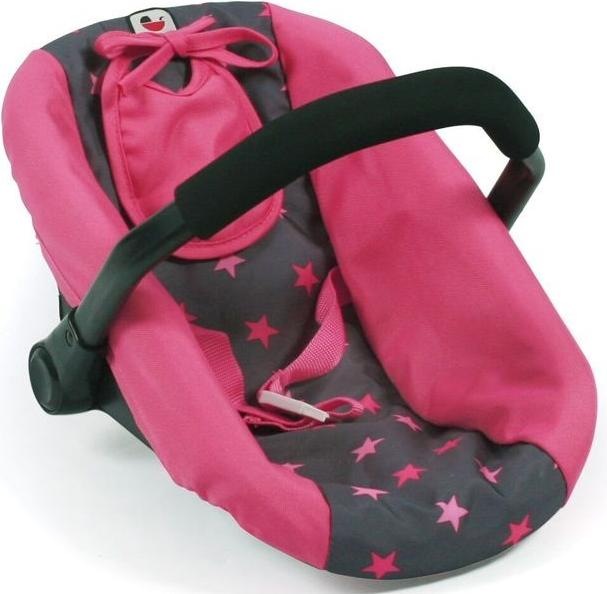 Produktbild Sieglinde Bayer Chic 2000 Autositz für Puppen Sternchen pink